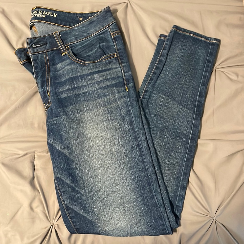 American Eagle Super Stretch Jegging - Light Wash